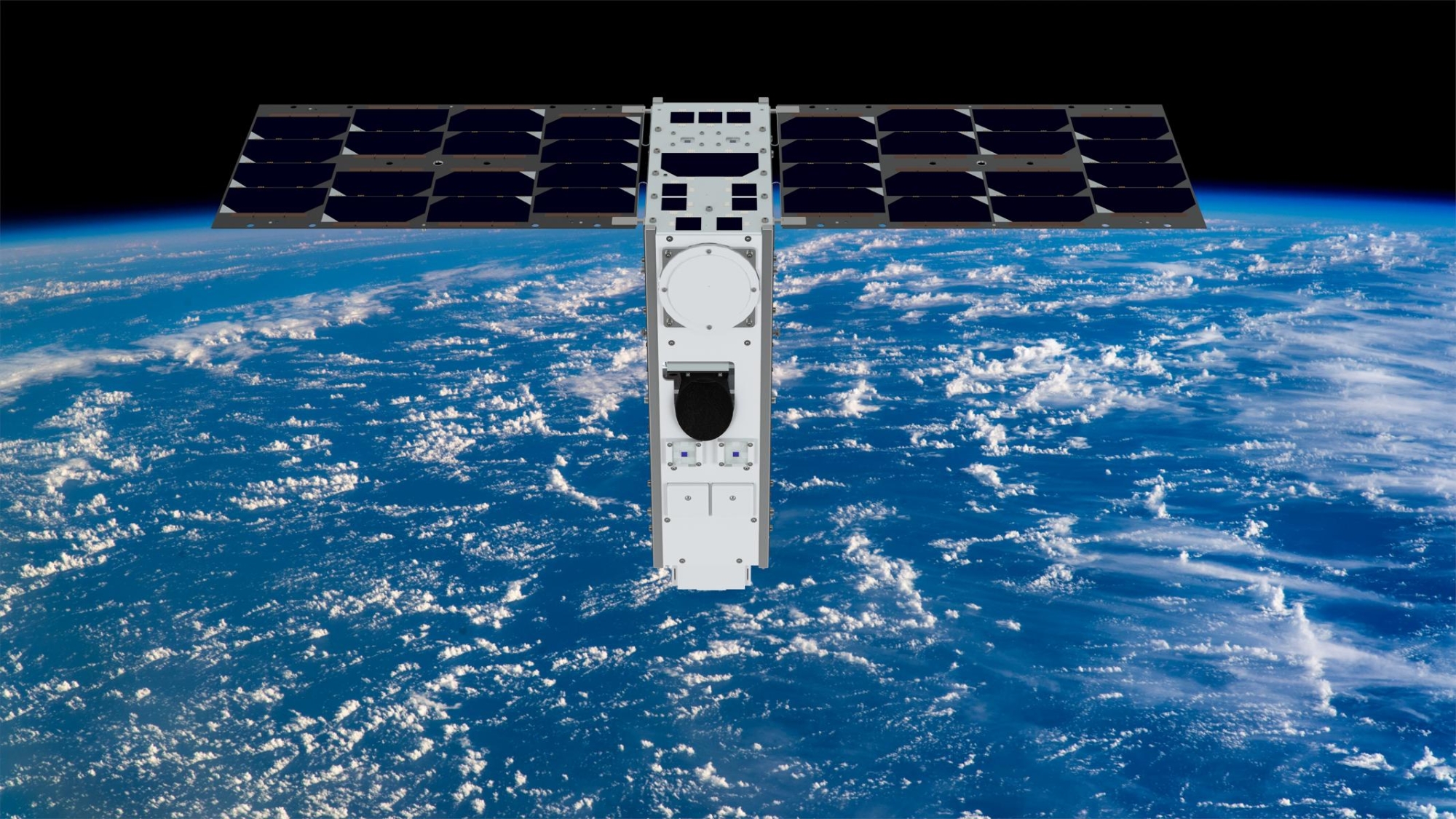 Künstlerische Darstellung des 6U CubeSats EIVE 